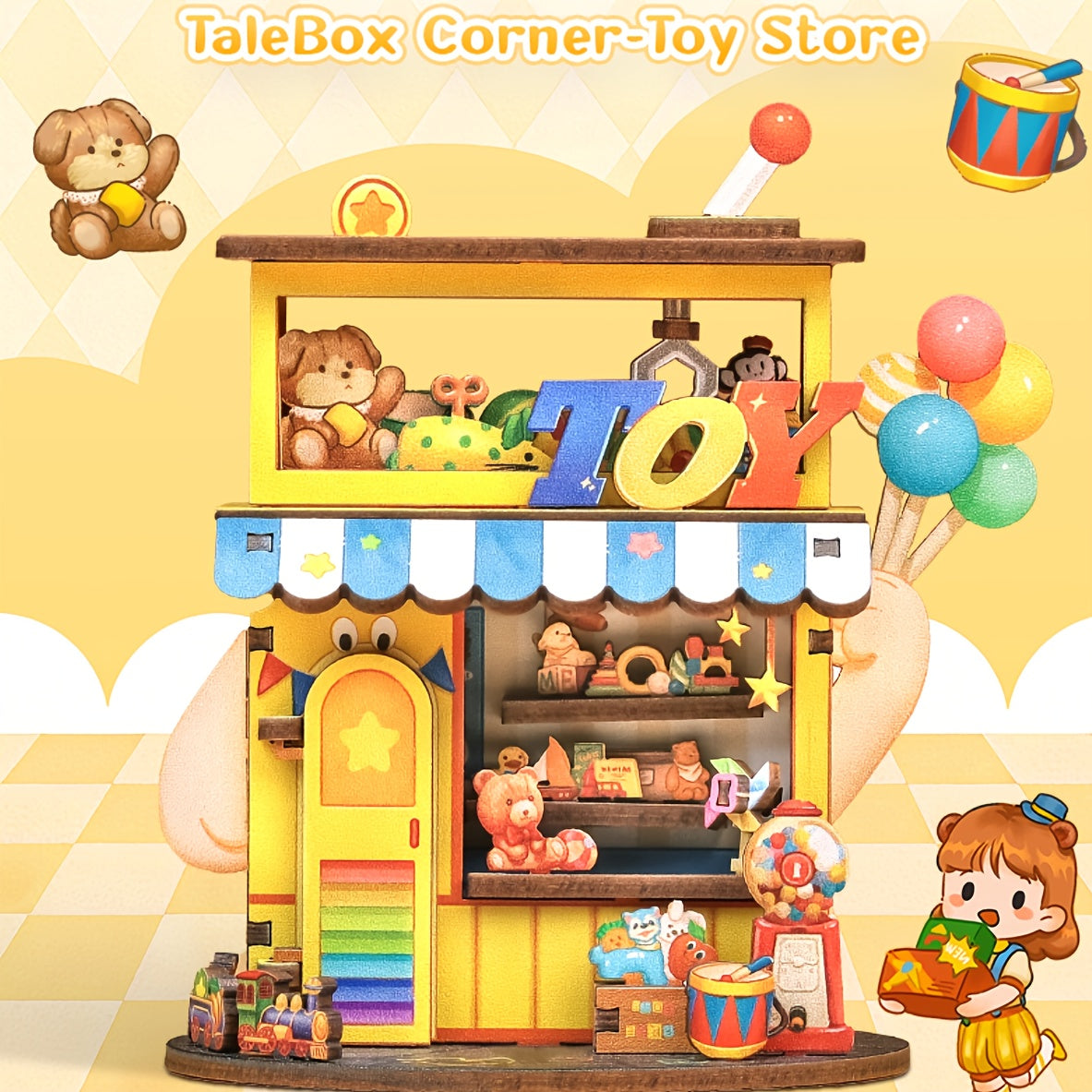 DIY Handcrafts decor-Toy Store
