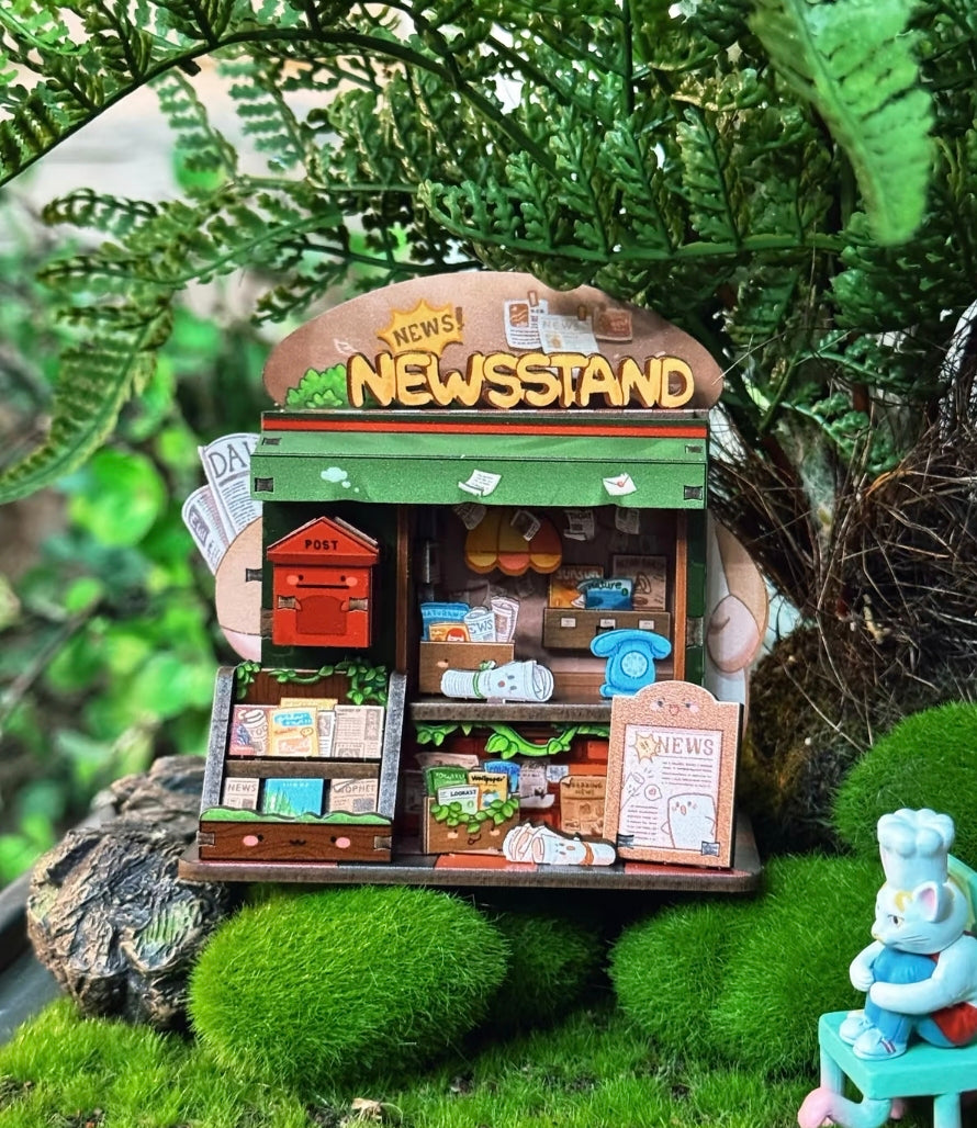DIY Handcrafts decor-Newsstand