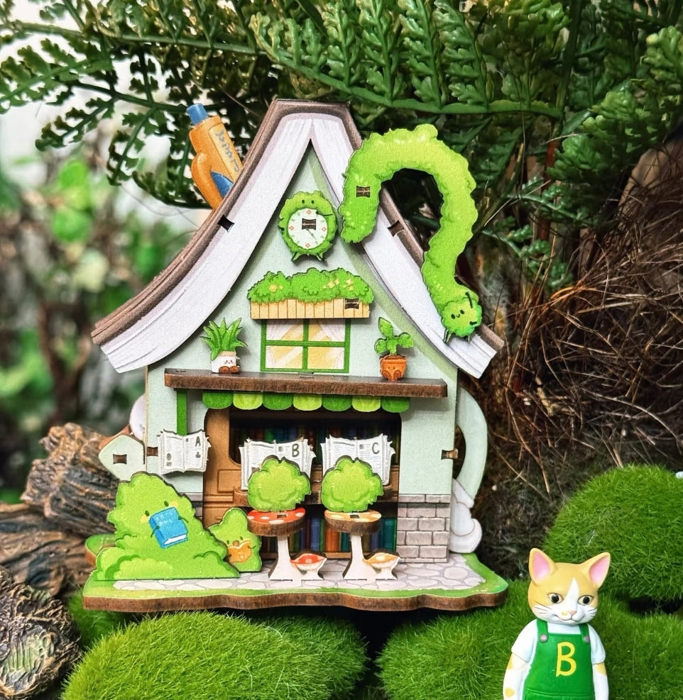 DIY Handcrafts decor-Bookstore