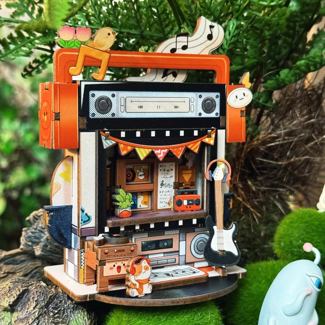 DIY Handcrafts decor-Record Store