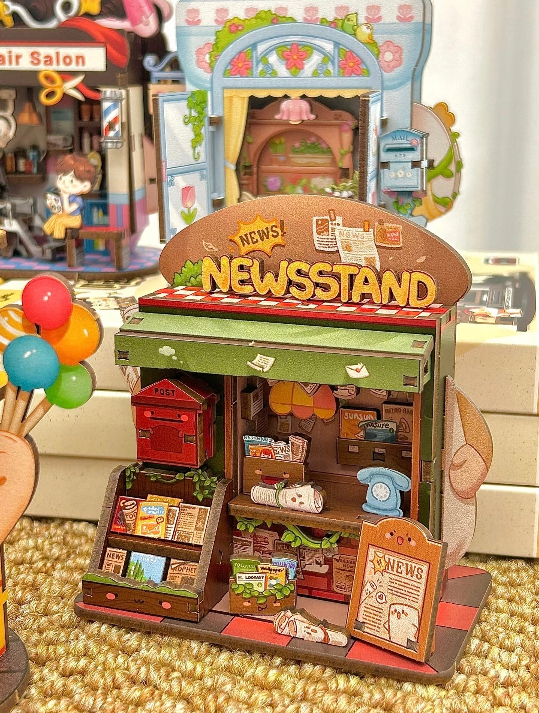 DIY Handcrafts decor-Newsstand