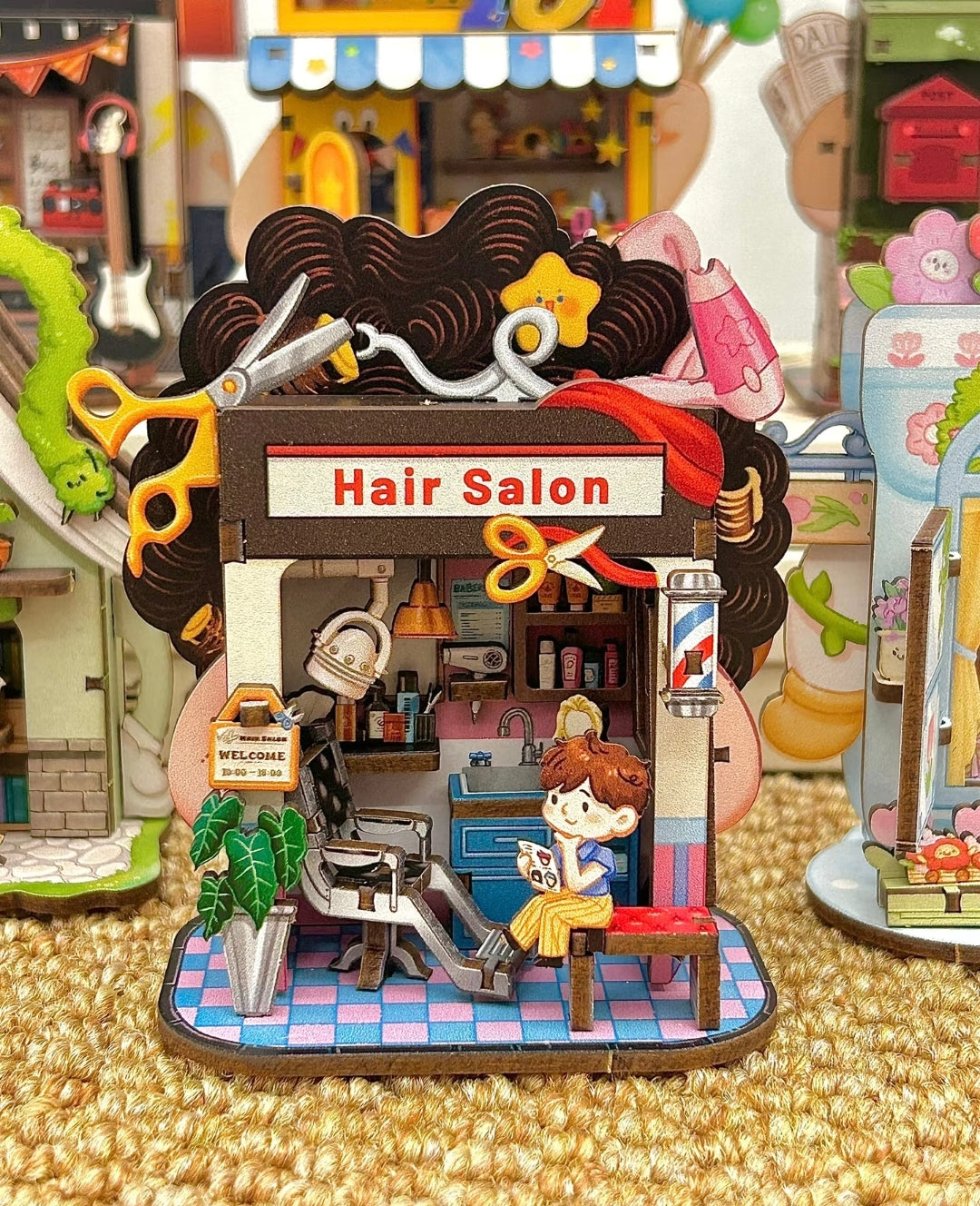 DIY Handcrafts decor-Hair Salon