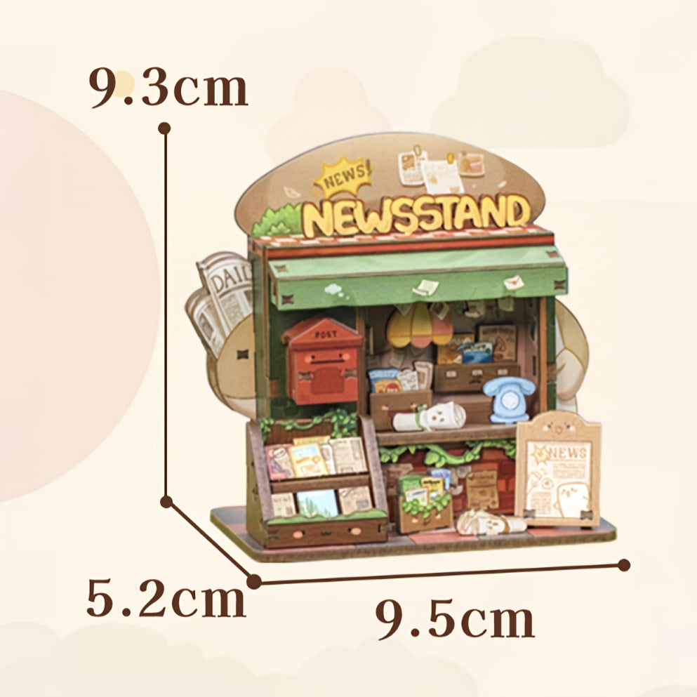 DIY Handcrafts decor-Newsstand