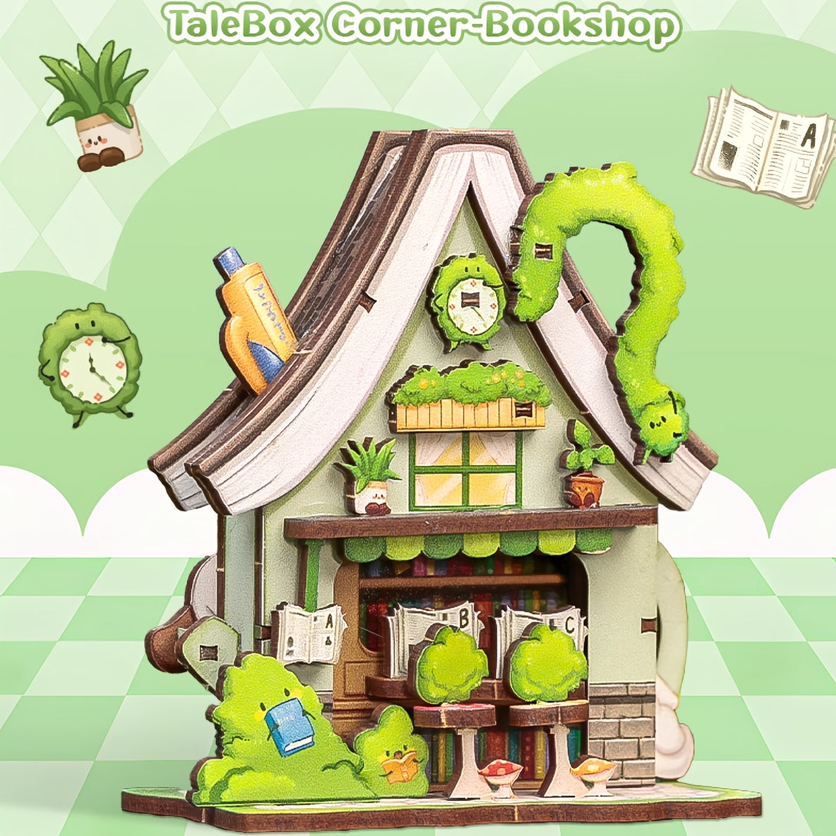 DIY Handcrafts decor-Street corner retail-store