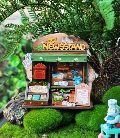 DIY Handcrafts decor-Newsstand